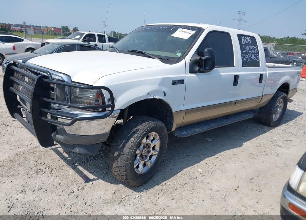 2000 FORD F-250 LARIAT/XL/XLT VIN: 1FTNW21S3YED83348