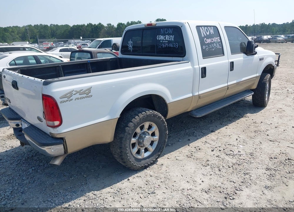 2000 FORD F-250 LARIAT/XL/XLT VIN: 1FTNW21S3YED83348