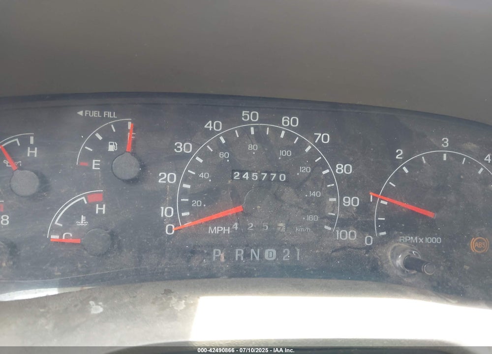 2000 FORD F-250 LARIAT/XL/XLT VIN: 1FTNW21S3YED83348