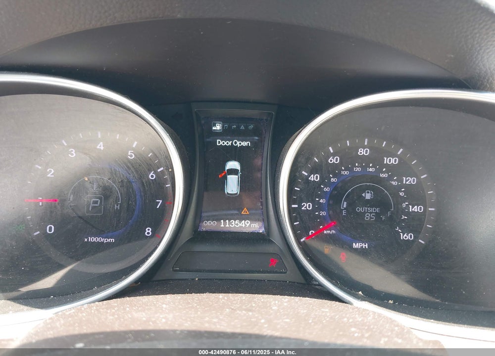 2014 HYUNDAI SANTA FE SPORT VIN: 5XYZW3LAXEG153319