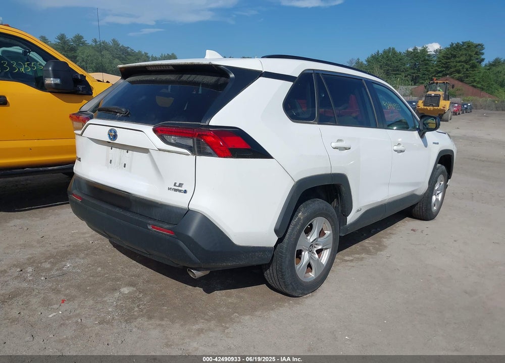 2019 TOYOTA RAV4 HYBRID VIN: 2T3LWRFV0KW024848