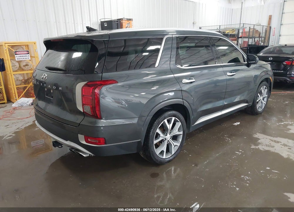 2021 HYUNDAI PALISADE VIN: KM8R44HE1MU193689
