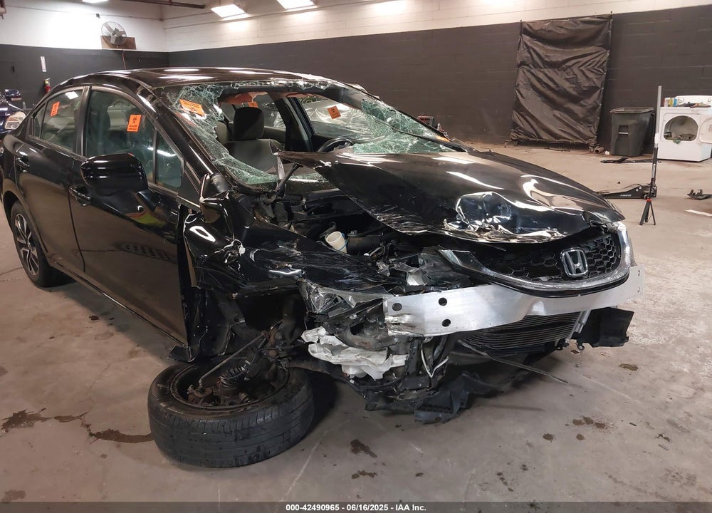 2015 HONDA CIVIC EX VIN: 19XFB2F8XFE234918