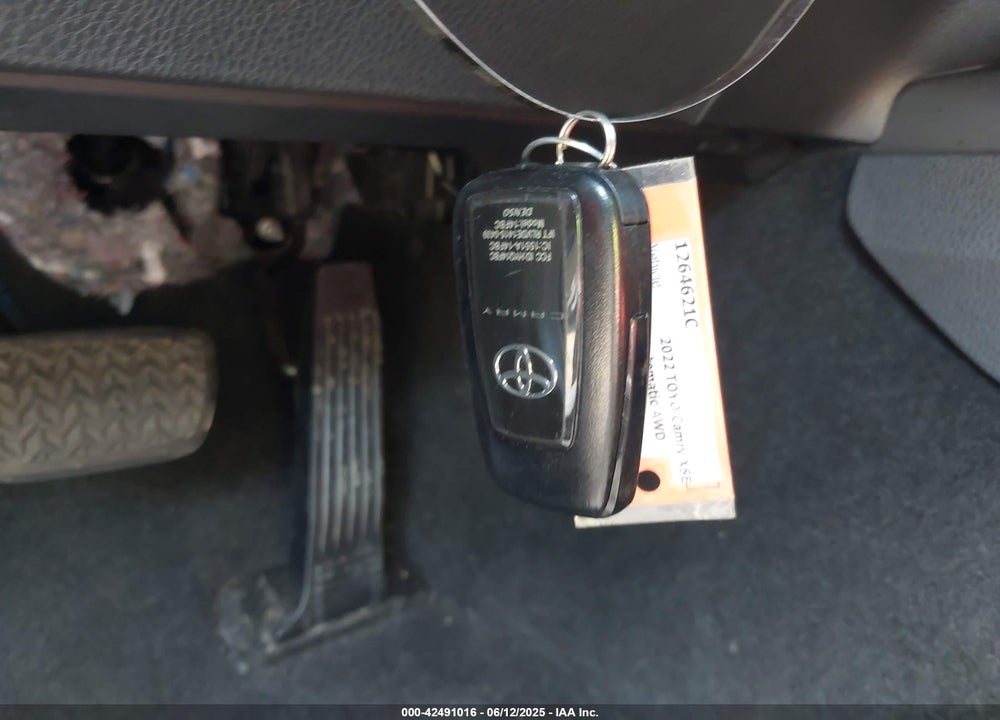 2022 TOYOTA CAMRY XSE AWD VIN: 4T1K61BK3NU047787