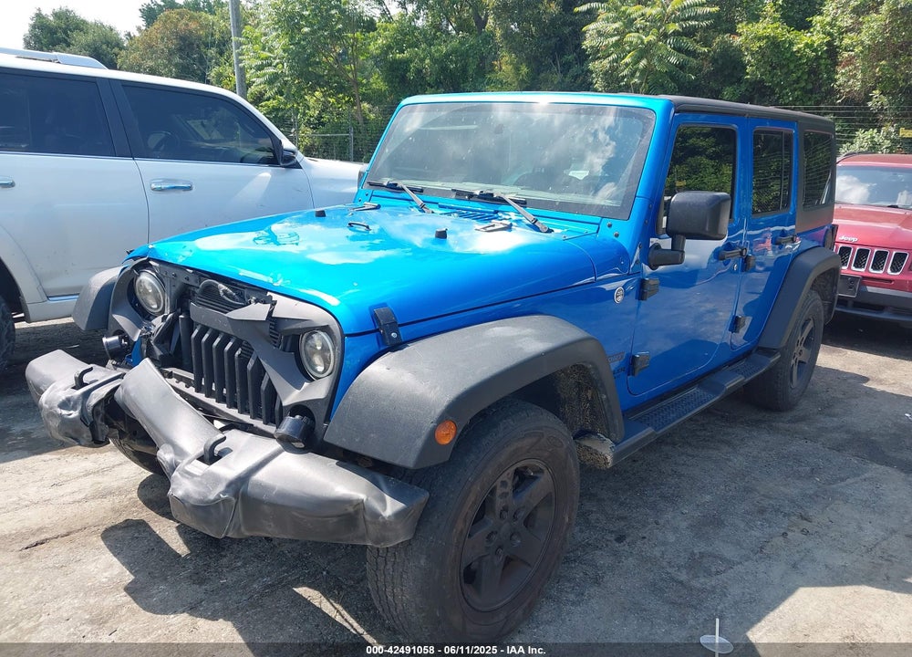 2015 JEEP WRANGLER UNLIMITED SPORT VIN: 1C4BJWDG6FL683409