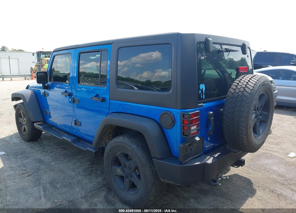 2015 JEEP WRANGLER UNLIMITED SPORT VIN: 1C4BJWDG6FL683409