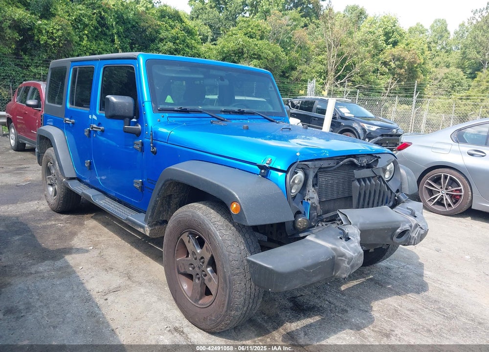 2015 JEEP WRANGLER UNLIMITED SPORT VIN: 1C4BJWDG6FL683409