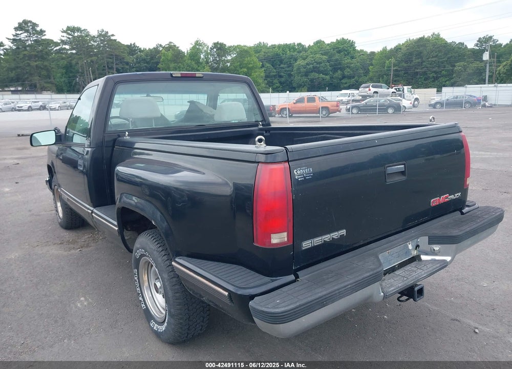 1997 GMC SIERRA 1500 VIN: 1GTEC14R9VZ502715