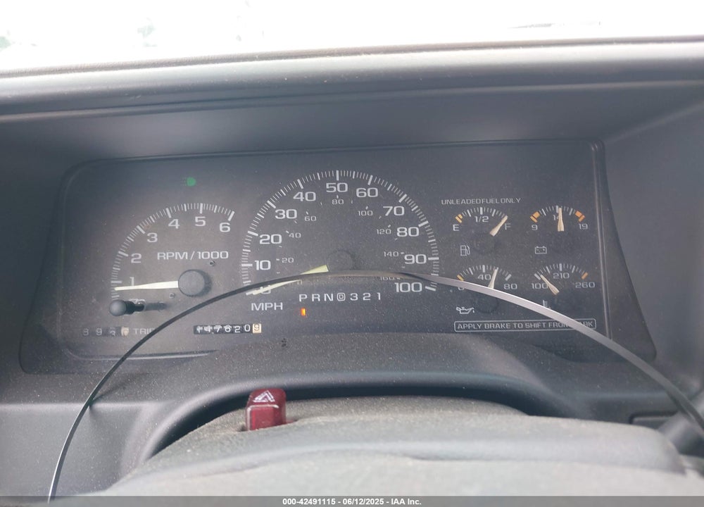 1997 GMC SIERRA 1500 VIN: 1GTEC14R9VZ502715