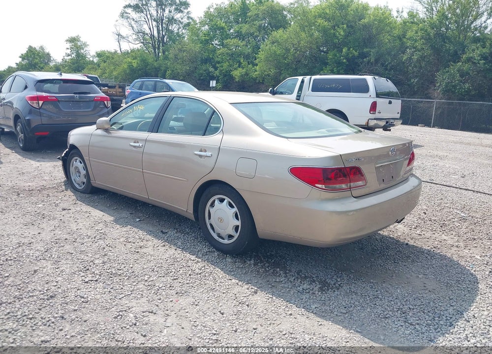 2005 LEXUS ES 330 VIN: JTHBA30G555081509