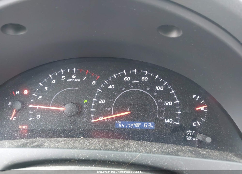 2010 TOYOTA CAMRY LE VIN: 4T4BF3EK3AR044637