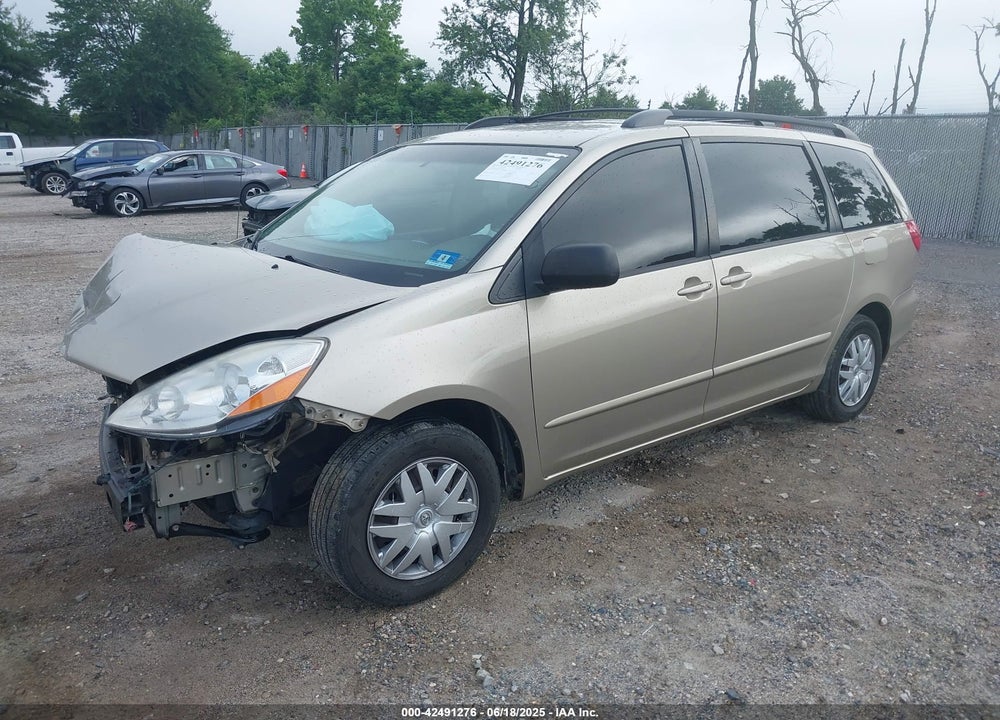 2008 TOYOTA SIENNA LE VIN: 5TDZK23C58S187795