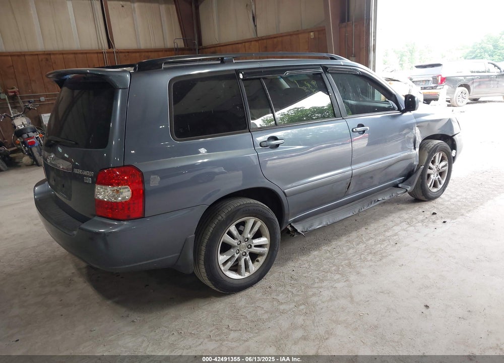2006 TOYOTA HIGHLANDER HYBRID V6 VIN: JTEDW21A160003500