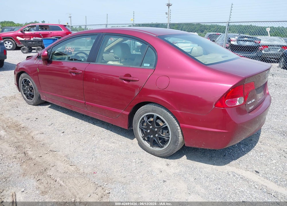 2008 HONDA CIVIC LX VIN: 2HGFA15518H529046