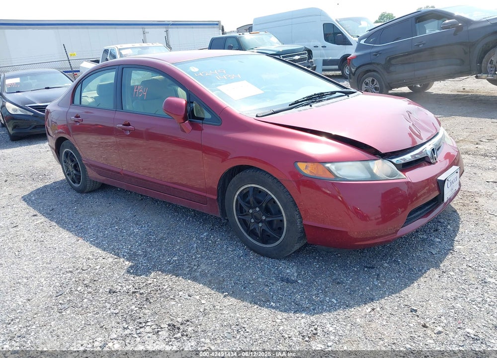 2008 HONDA CIVIC LX VIN: 2HGFA15518H529046