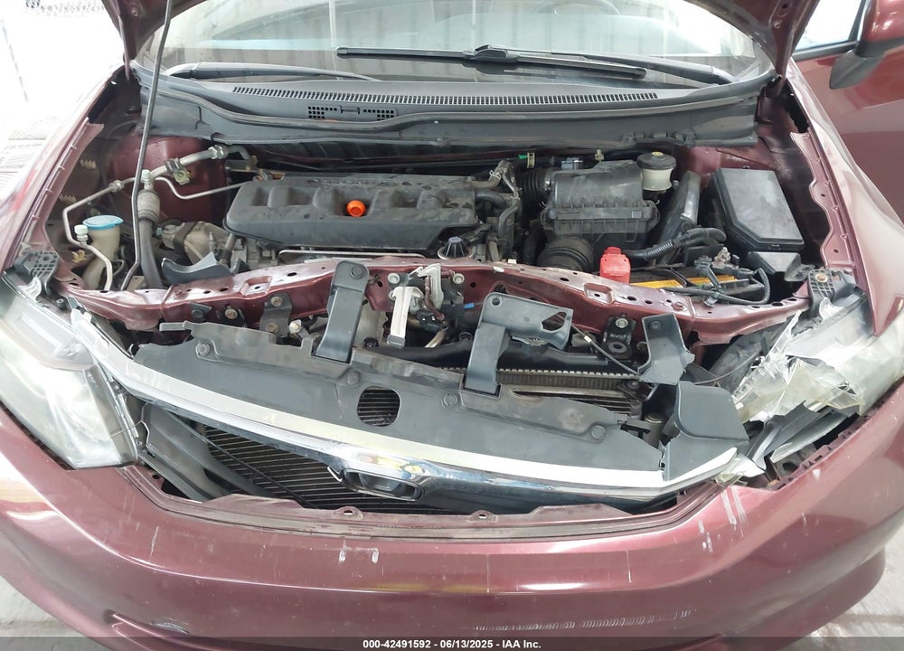 2012 HONDA CIVIC VIN: 19XFB2F51CE064322