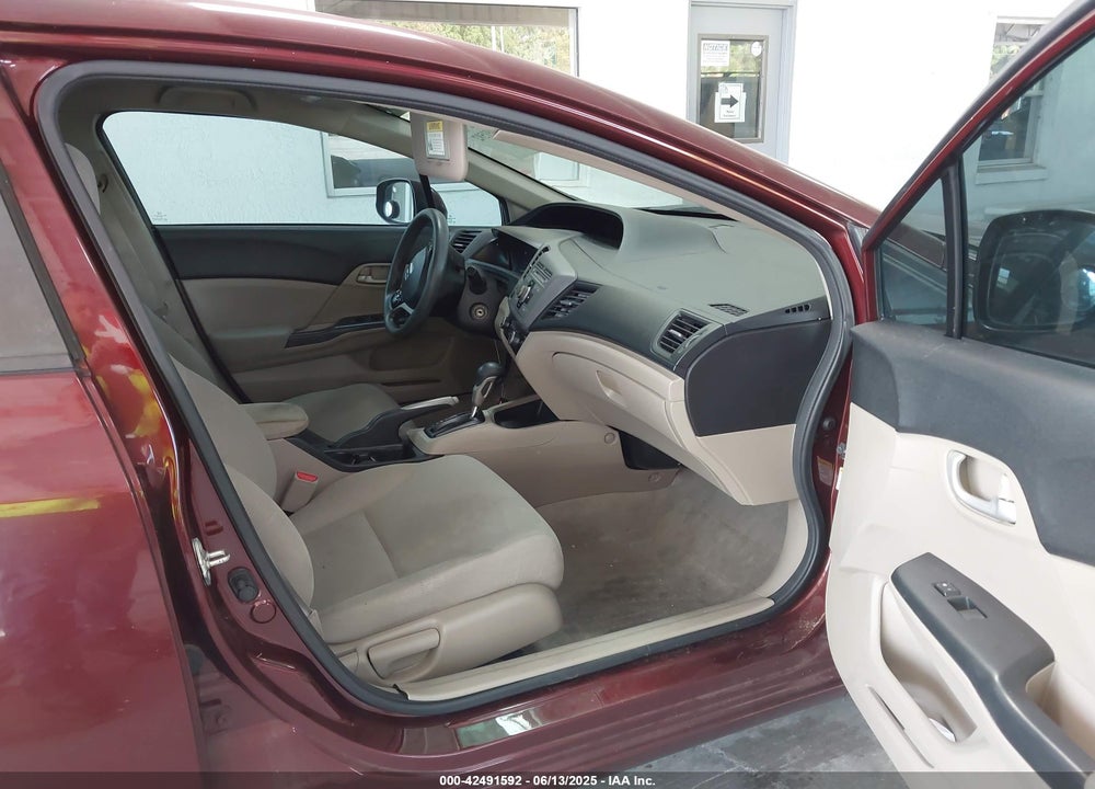 2012 HONDA CIVIC VIN: 19XFB2F51CE064322