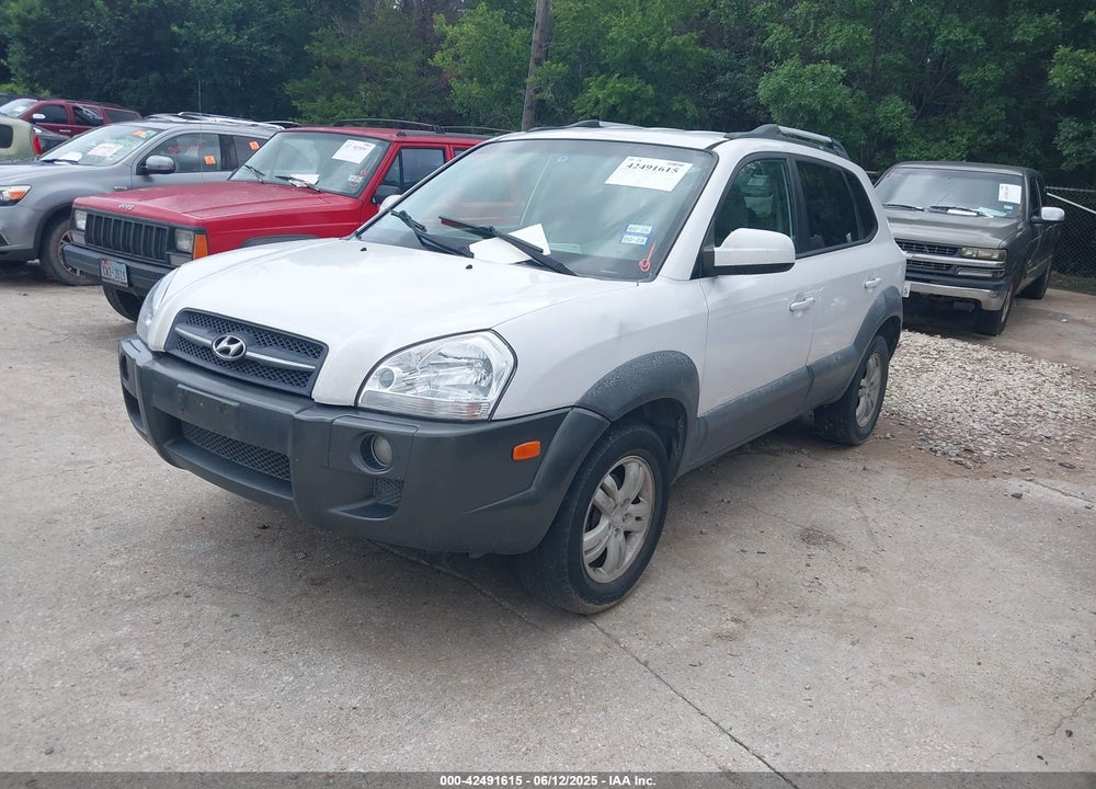 2008 HYUNDAI TUCSON VIN: KM8JN12D68U801043