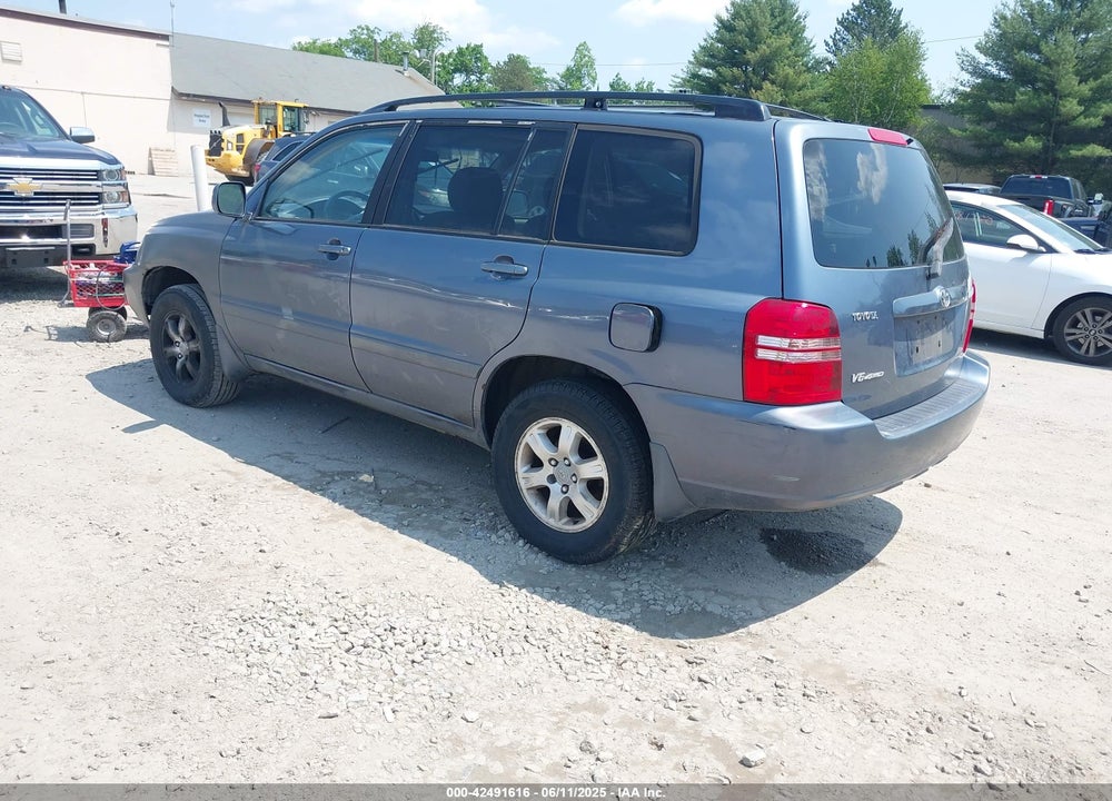 2002 TOYOTA HIGHLANDER V6 VIN: JTEHF21A320085502