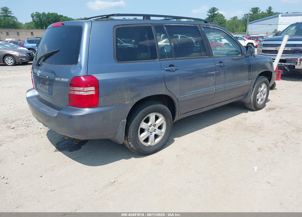 2002 TOYOTA HIGHLANDER V6 VIN: JTEHF21A320085502