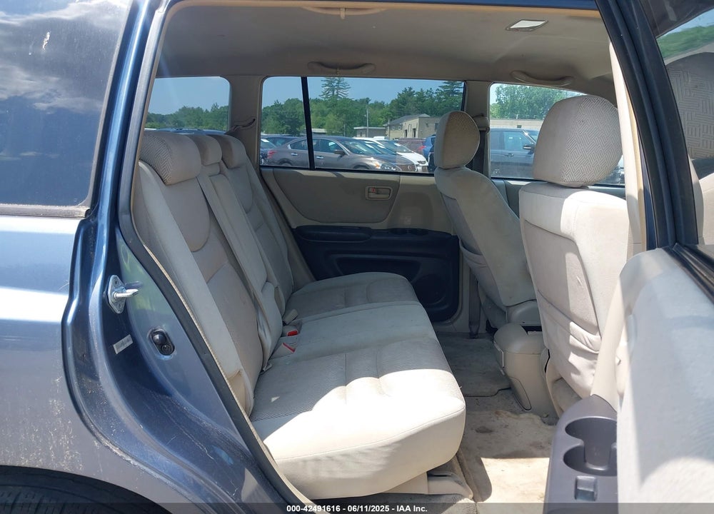 2002 TOYOTA HIGHLANDER V6 VIN: JTEHF21A320085502