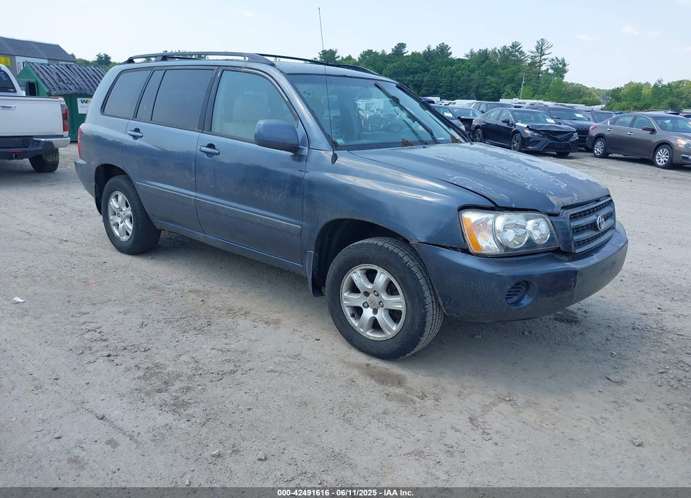 2002 TOYOTA HIGHLANDER V6 VIN: JTEHF21A320085502