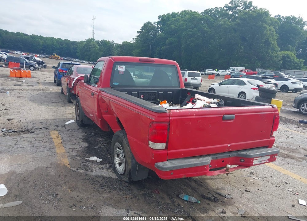 2000 FORD RANGER VIN: 1FTYR10C3YPA10825