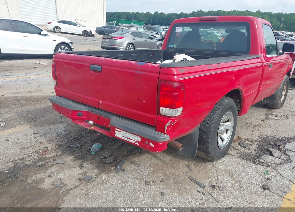 2000 FORD RANGER VIN: 1FTYR10C3YPA10825