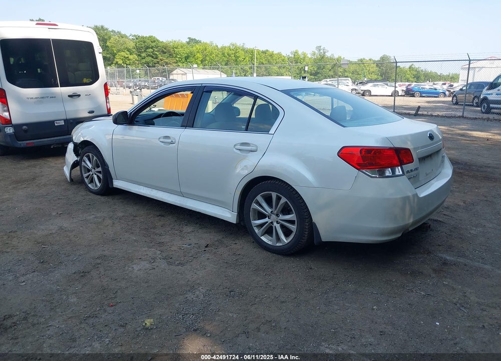 2014 SUBARU LEGACY VIN: 4S3BMBA64E3030765