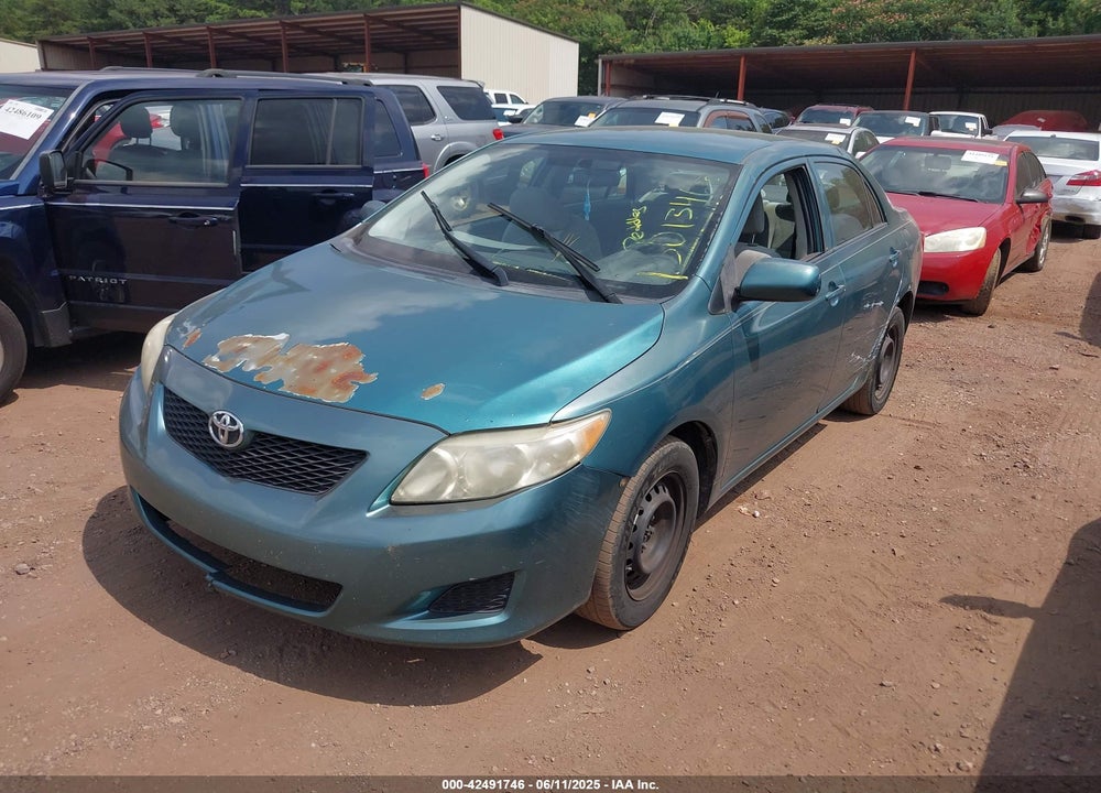 2009 TOYOTA COROLLA LE VIN: JTDBL40E99J006101