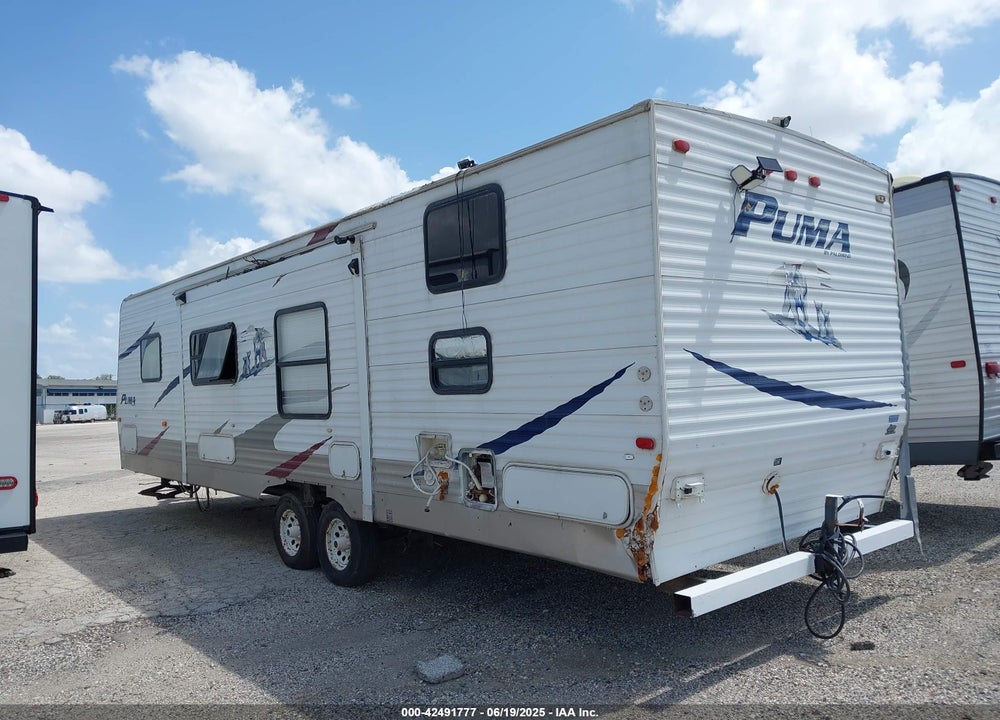 2009 PUMA OTHER VIN: 4X4TPUF229P021066