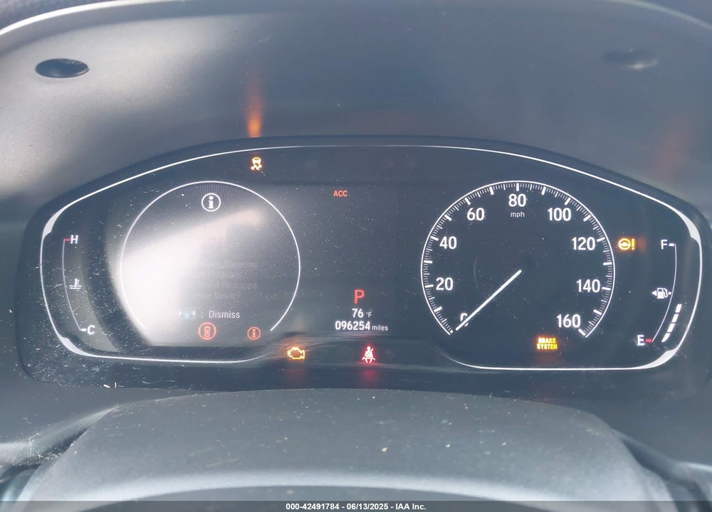 2020 HONDA ACCORD VIN: 1HGCV1F42LA140775