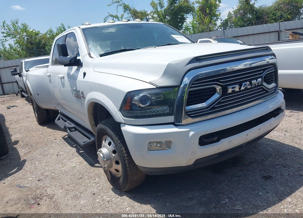 2018 RAM 3500 LAIE  4X4 8' BOX VIN: 3C63RRJL1JG155032