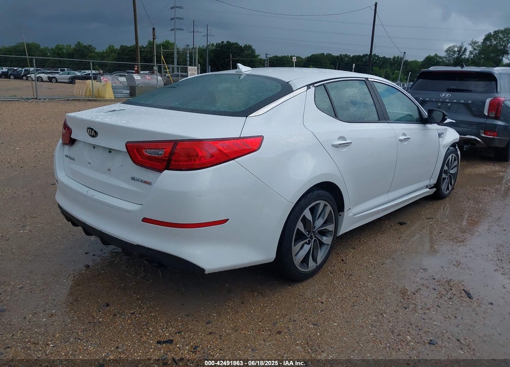 2015 KIA OPTIMA SX TURBO VIN: 5XXGR4A68FG453580