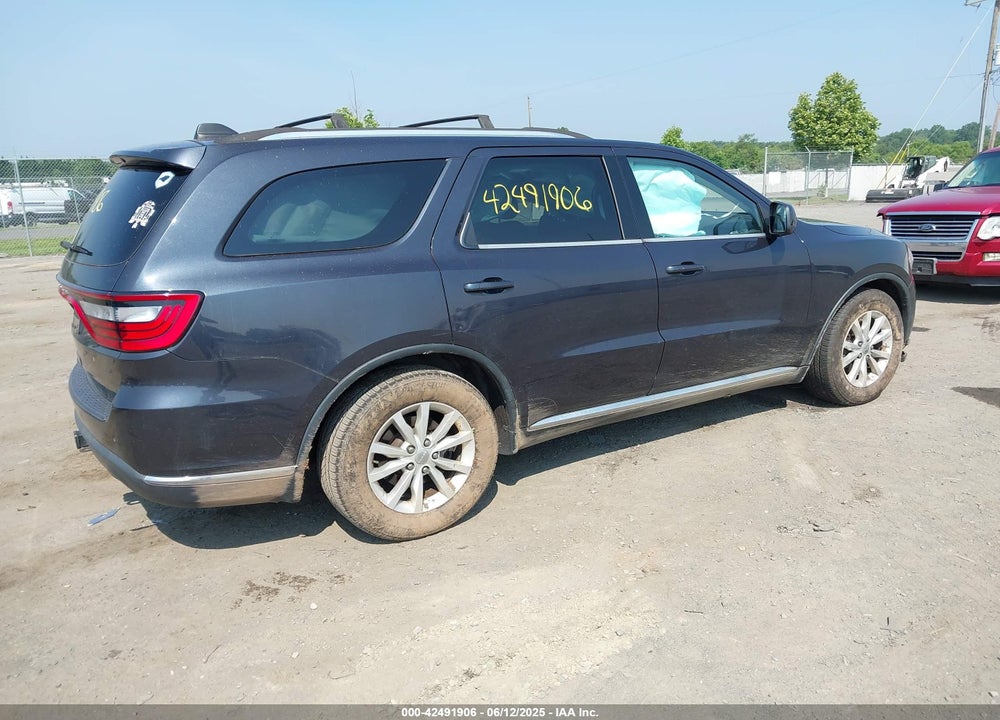 2015 DODGE DURANGO VIN: 1C4RDHAG7FC869904