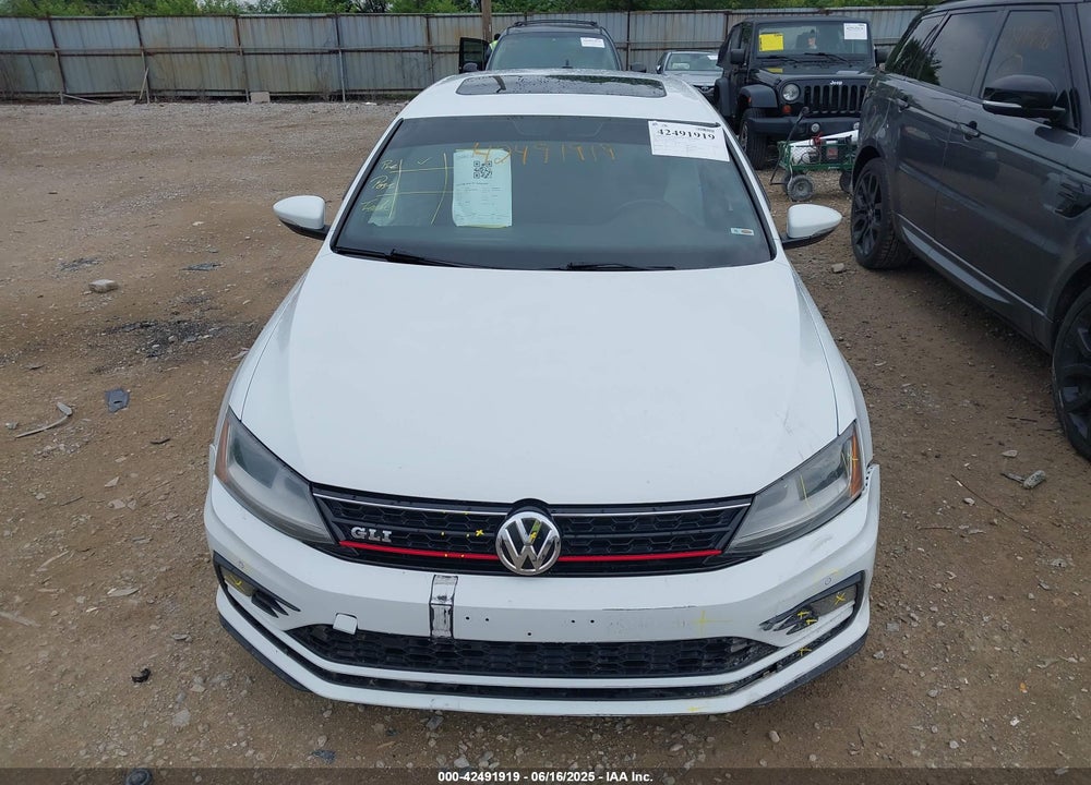 2017 VOLKSWAGEN JETTA VIN: 3VW4T7AJ8HM349440