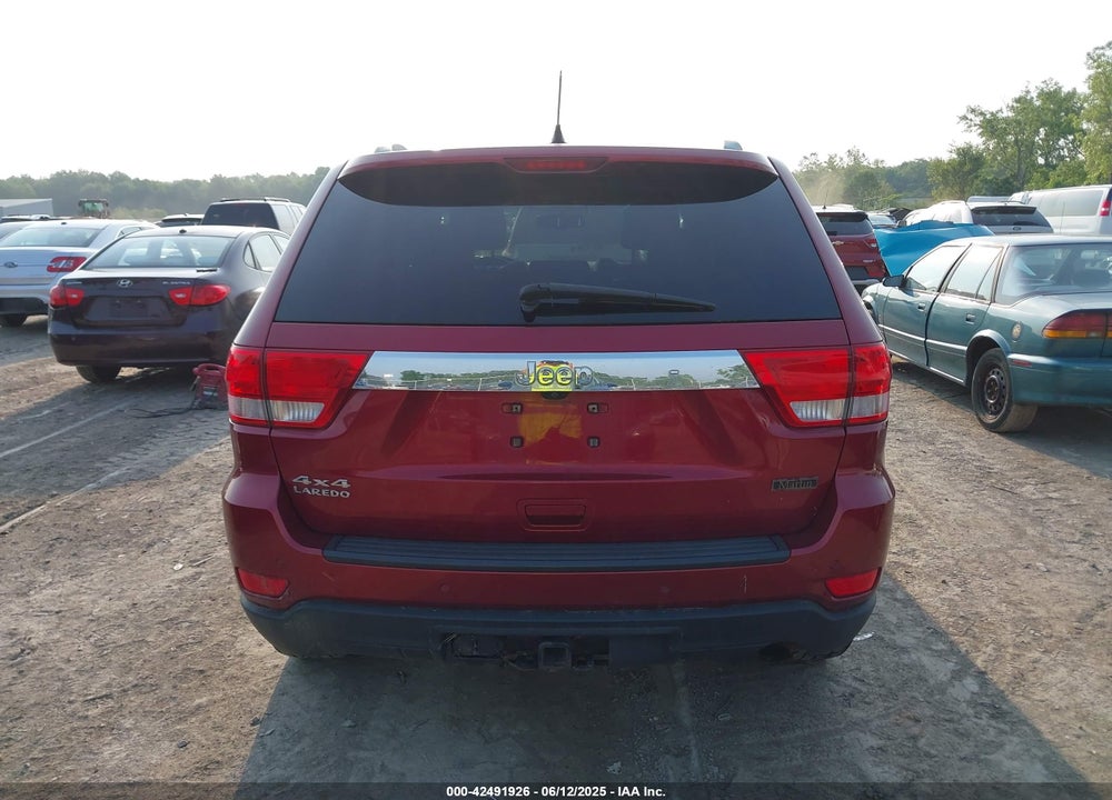 2012 JEEP GRAND CHEROKEE VIN: 1C4RJFAG6CC115644