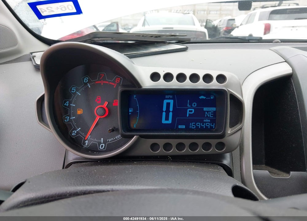 2013 CHEVROLET SONIC VIN: 1G1JC6SH4D4194007