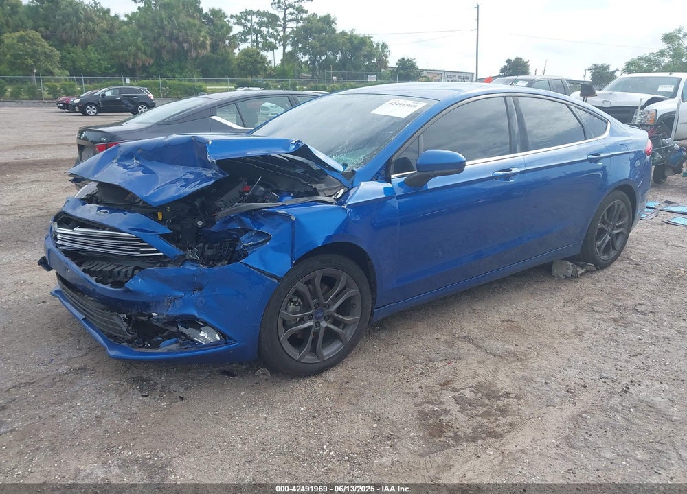 2018 FORD FUSION VIN: 3FA6P0G76JR210473