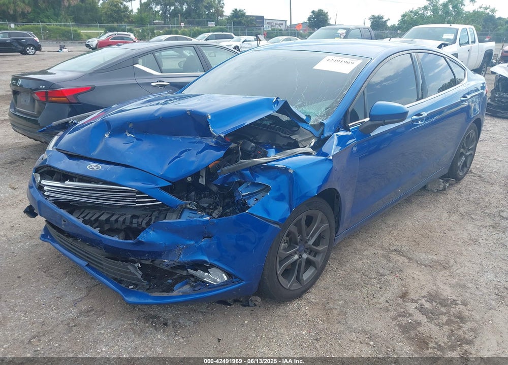 2018 FORD FUSION VIN: 3FA6P0G76JR210473
