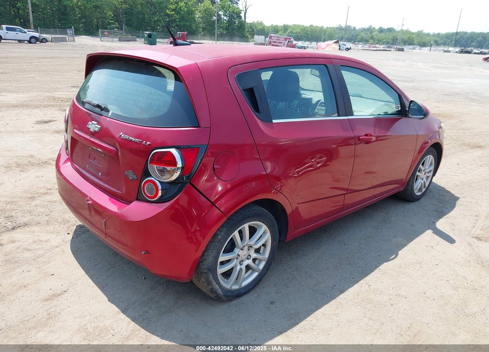 2012 CHEVROLET SONIC 1LT VIN: 1G1JD6SH8C4123632