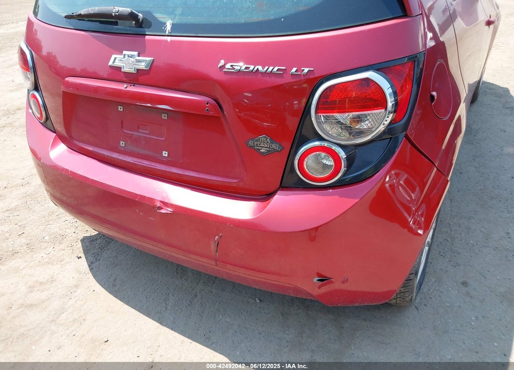 2012 CHEVROLET SONIC 1LT VIN: 1G1JD6SH8C4123632