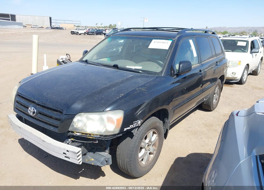 2005 TOYOTA HIGHLANDER V6 VIN: JTEGP21A550056886
