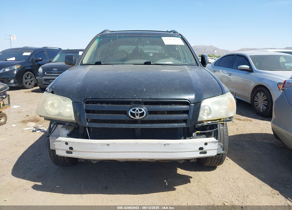 2005 TOYOTA HIGHLANDER V6 VIN: JTEGP21A550056886