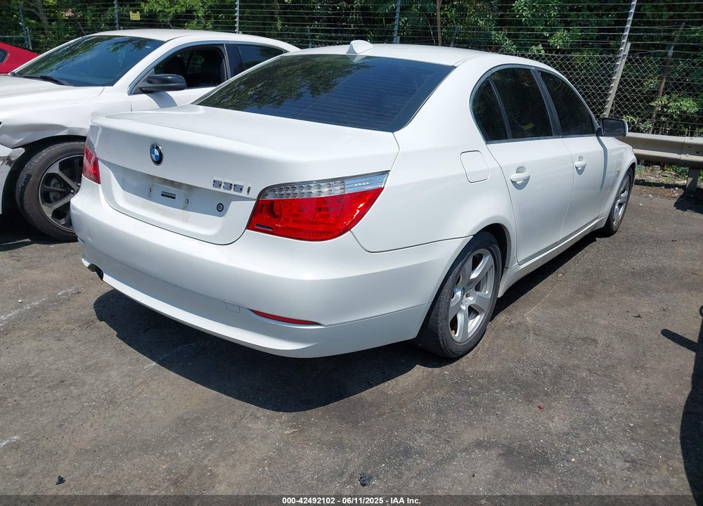 2008 BMW 5 SERIES VIN: WBANW13538CZ82857