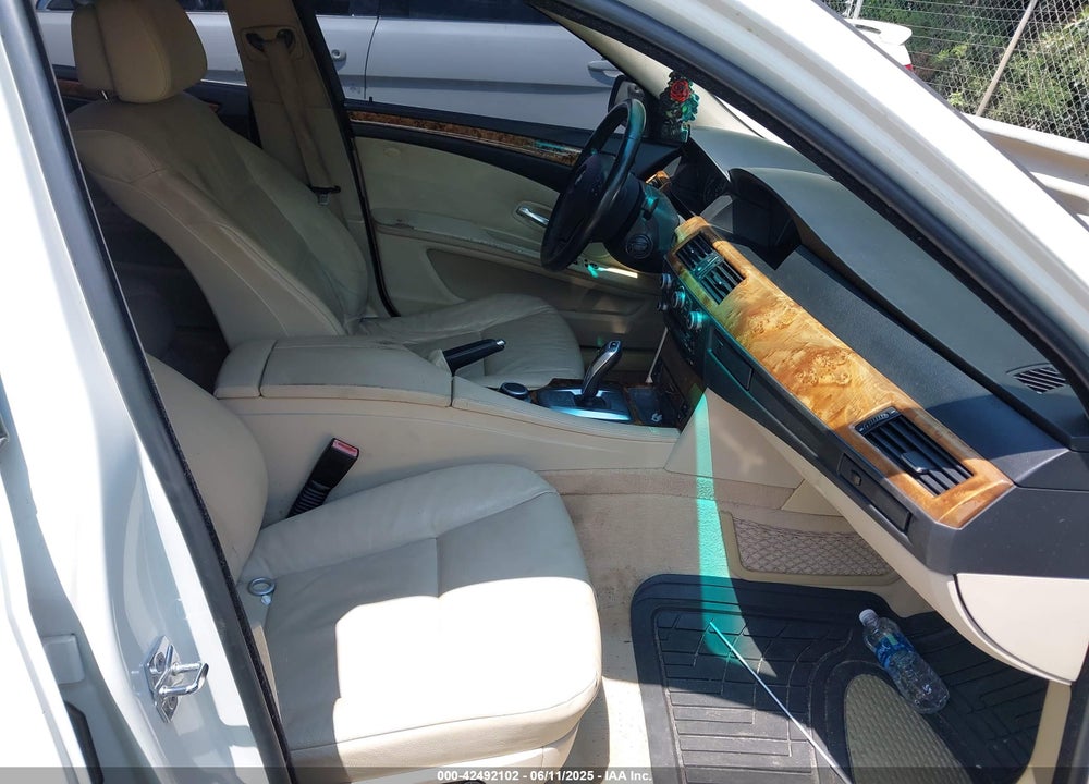 2008 BMW 5 SERIES VIN: WBANW13538CZ82857