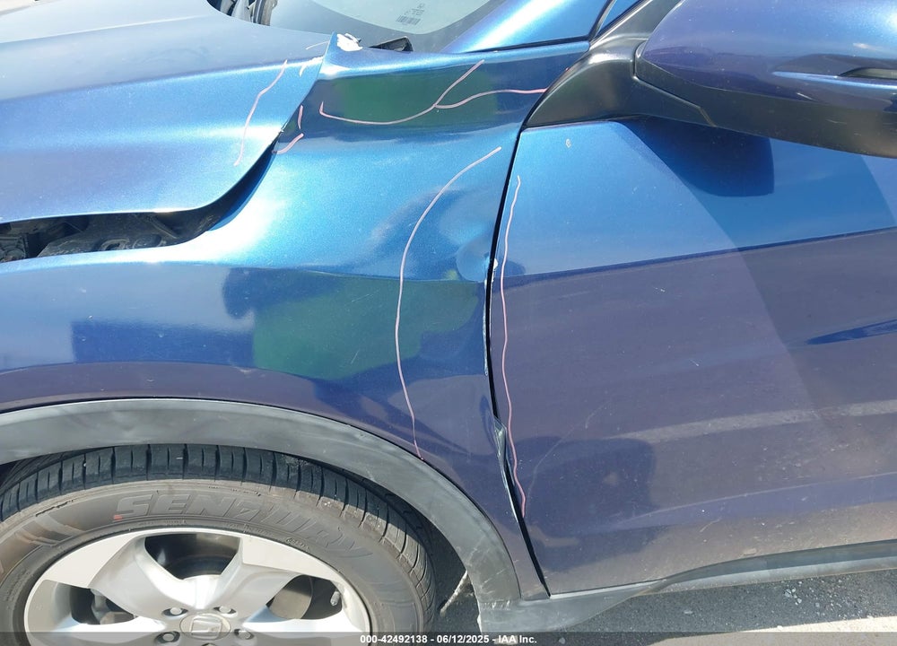 2016 HONDA HR-V EX-L VIN: 3CZRU5H76GM748506