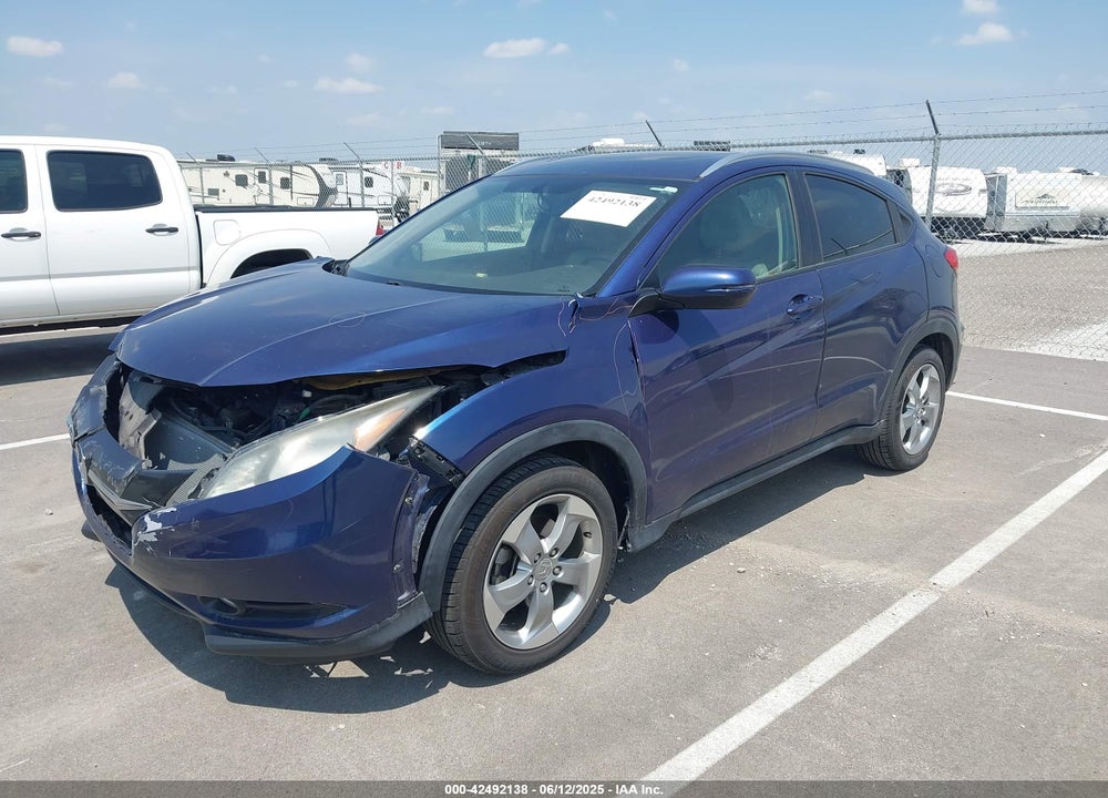 2016 HONDA HR-V EX-L VIN: 3CZRU5H76GM748506