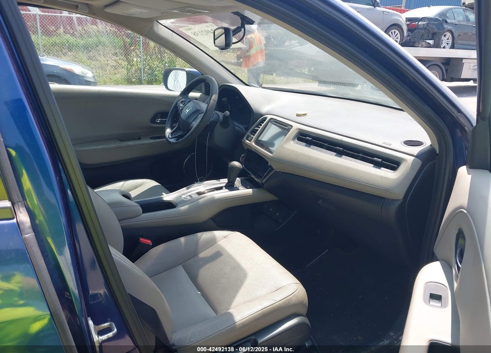 2016 HONDA HR-V EX-L VIN: 3CZRU5H76GM748506