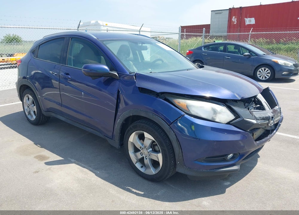 2016 HONDA HR-V EX-L VIN: 3CZRU5H76GM748506
